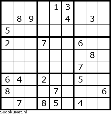 Sudoku